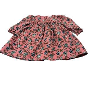 Nanette Baby Girl 6-M Floral Pink Dress